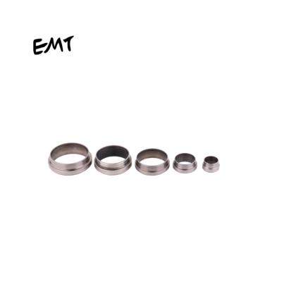 China Compression Fastener Reusable Hydraulic Bushing Cup Gasket and Ring for Metric Thread Tube Fittings EMT Steel Stainless Steel 304, 316L Male RL for sale