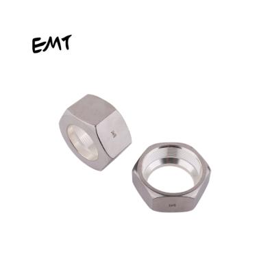 China Heavy Industry China EMT SS Hydraulic Parts Fitting Factory NL NS DIN8434 Standard Type Compression Hose Coupling Sleeve Bite Nut for sale