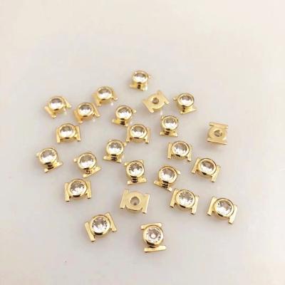 China Hiphop YJ-CZC82 Fashion Zircon Charm For Bracelet Wholesale Micro To Pave CZ Diamond Charm Jewelry for sale