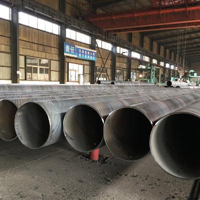 China Api 5l Grb Od 2000mm Zwarte Met een laag bedekte Gelaste het Staalpijp van Ssaw Spiraal Te koop