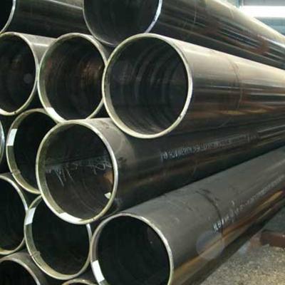 China 18m ASTM A53 3inch Black Mild ERW Steel Pipe For Fluid Delivery for sale