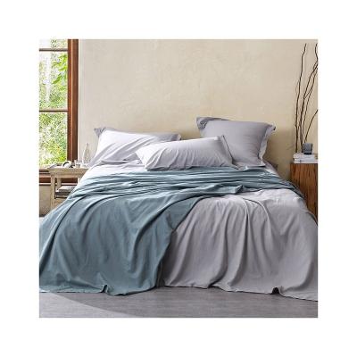 China Retro Natural Breathable Canvas Dirt Resistant Tencel Bedding Set Linen Tencel Bedding Set for sale