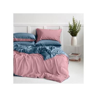 China Ultra-Cool High Quality Super Soft Bamboo Reversible Duvet Cover Set Cotton Bed Quilt Cover Set for sale