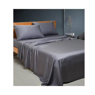 China Anti-bacteria hot sale fashion home bamboo sheet bedding set popular bamboo polyester sheet sets for sale