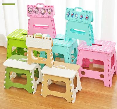 China Step Stool-11 Contemporary Folding Plastic Height Stepping Stool. Foldable step stool for kids for sale