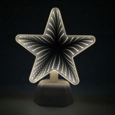 China Modern LED Star Tunnel Lights Infinity Night Lamp Piece Perfect For Christmas Home Decorations Nights Stage Props Festivals Room for sale