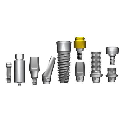 China Dental implant system ISO13485 Approved Dental Implant Compatible With Straumann Instruments for sale