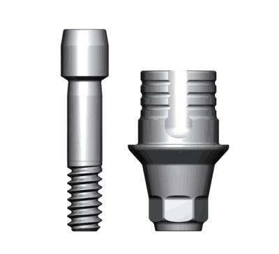 China Dental Implant System Certificated Dental Implant Neuro Surgery Pre-ground Abutment Titanium for sale