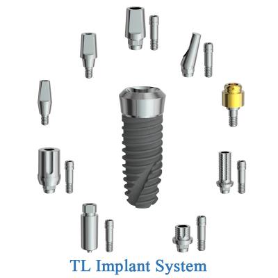 China ABUTMENT titanium level dental prosthetic components DENTAL alloy / titanium prosthetic accessory fabric with straumann OEM service CE certificate for sale