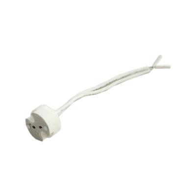 China GU5.3 ceramic lamp holder GU5.3 (YK794) with cable for sale