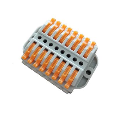 China 8 Wire Way Connecting Two Line Wire Connectors PCT-223-8 for sale