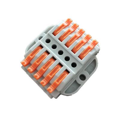 China 5 Wire Way Connecting Two Line Wire Connectors PCT-223-5 for sale