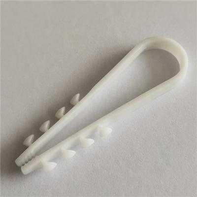 China YK-CC18-W 11-18mm Wall Plastic White Plastic Cable Ties for sale