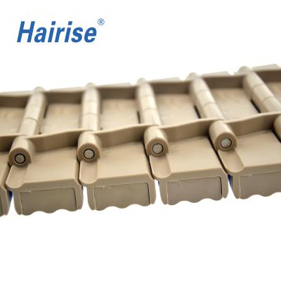 China Hairise 821PRR Oil Slat Conveyor Heavy Duty Chain Upper Roller Top Transmission Machine Manufacturer Franco Camion for sale