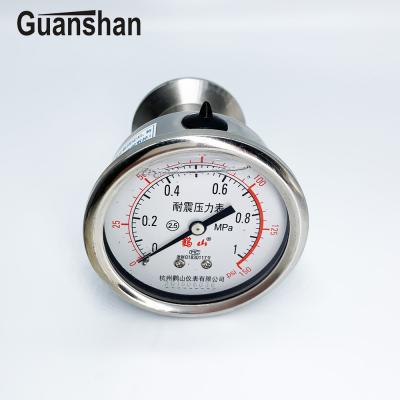 China SS 316L Or Customized Diaphragm Pressure Gauge for sale