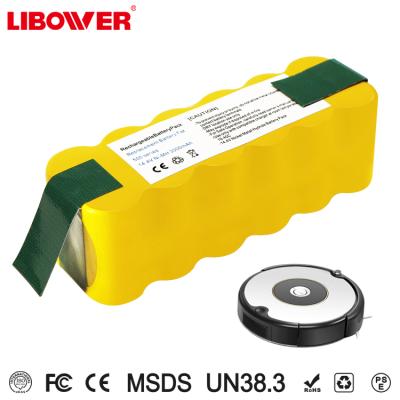 China Handheld Vacuum Cleaner OEM 14.4v Battery Pack Replacement For irobots Roomba/500/510/530/532/535 NI-MH Cleaner Battery for sale