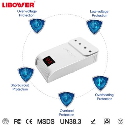 China Top Selling Vehicle Amazon LIBOWER 150w Sine Wave Car Power Inverter 12v DC to 220v 110v AC Car Inverter with Type-C AC USB Output for sale