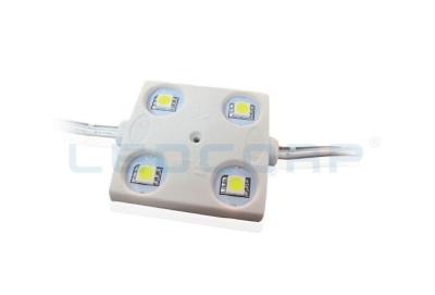 China 4 LED des kühlen Einspritzung ISO9001 des Weiß-12 des Volt-SMD LED Modul-CER im Freien zu verkaufen