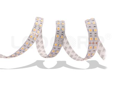 China 5050 120LEDs/m Warm+White 24V Bi Color LED Strips , Flexible LED Light Strip IP20 CE RoHS zu verkaufen