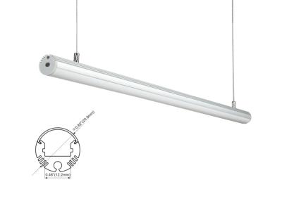 중국 LED Linear lighting Aluminum profile plendant lamp round type 20mm with Led strip 판매용