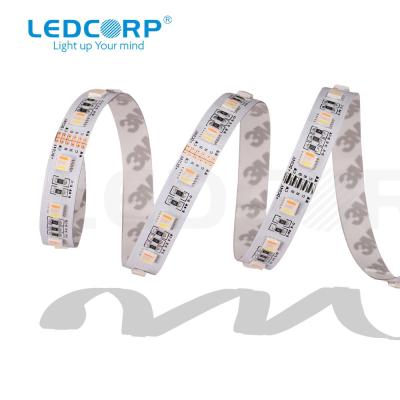 China LEDCORP RGBWCW(5in1) Strip 60LEDs/m single line IP68 Te koop