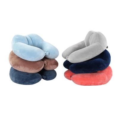 China Anti-Static Memory Foam Popular Close Skin Kids Or Adult Neck Travel Pillow For Neck Rest Massager for sale