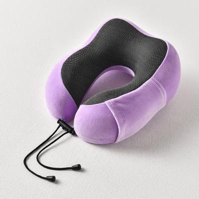 China Customization anti-static factory promotion product direct memory foam travel neck pillow with case for sale