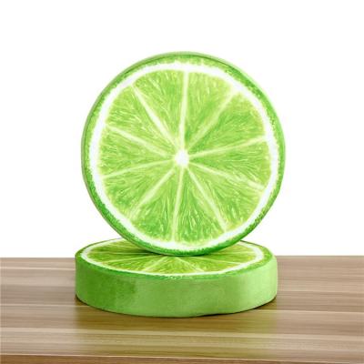 China Massage Tiles Around 3D Fruit Pillow Cushion Zippers Cover For Couch Creative Cushion for sale