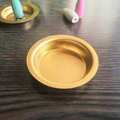 China Wholesale Chinese Incense Censer Accessories 68mm Middle East Iron Metal Incense Holder Piece Bowl Iron Censer For Lid for sale