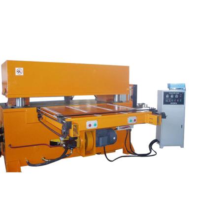 China Hydraulic Manual Packaging PU Foam Cutting Press XCLP3-40 for sale