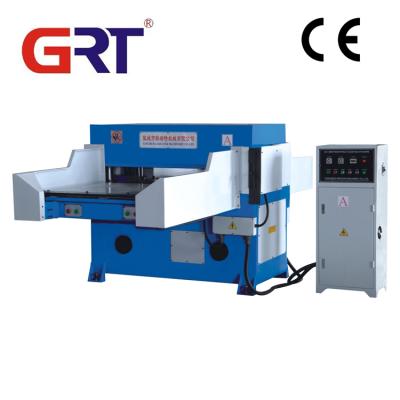 China 60T Hydraulic Precise Auto-balance Four-column Flat Cutting Machine XCLP3-60 for sale