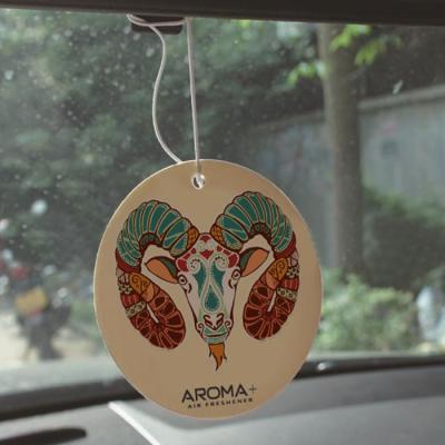 China New Window Sticker Design Air Freshener Car Perfume Plug In Aroma Fragrance Blotter Cards Competitive Price for sale