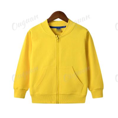 China Youth Breathable Zipper Hoodies Boys And Girls Clothing Sportswear Cotton Coat Outdoor Jacket for sale