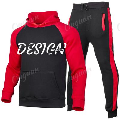 China Custom Made Breathable Logo Women Men Tracksuit Set Unisex Tracksuit Set Cotton Pants Two Piece Set for sale