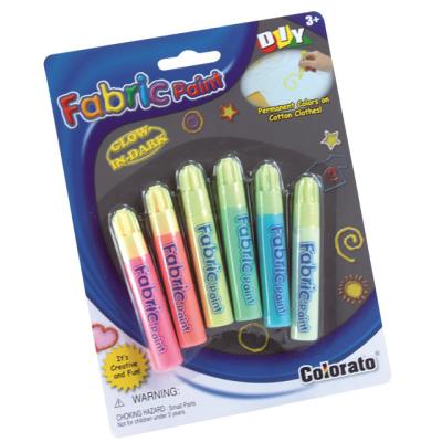 China Paper All Colors Kids Glitter Acrylic Fabric Paint Pens for sale