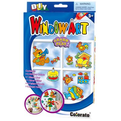 China Acrylic Educational Craft Toy Window Sticker Kit for sale