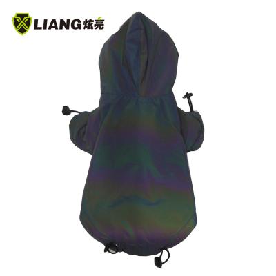 China Full Polyester Pet Jacket Fleece Winter Safety Fabric Dog Outdoor Sport Reflective High Visibility Vest for sale