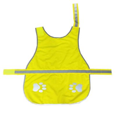 China Hot Selling 120g Polyester High Visibility Pet Vest Multicolor Reflective Safety For Dog& Cat Wholesale Vest for sale