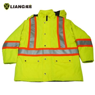 China Light Moisture Wicking New Stripe Mens Contrast Visibility Tops Waterproof Custom Oxford Bomber Jacket Reflective Jackets for sale