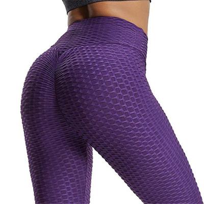 China Breathable women ruched crack! crack! Butt Up Gaiters Waisted Workout Yoga Lifting Pants for sale