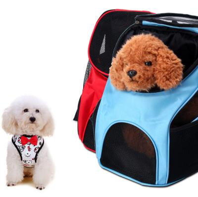 China Portable Extinguishing Cat Bag Pet Carrying Breathable Mesh Oxford Pet Bag Teddy Bag Dog Viable Pet Backpack for sale