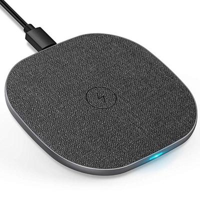 China New Mobile Phone Protector Qi Desktop Fast Charging Wireless Charger With Led Light For Mobile Phone Wireless Charger for sale