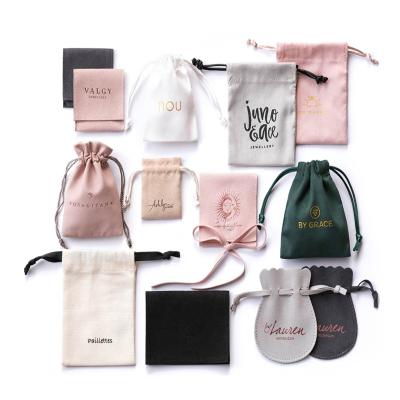 China Custom fashion factory satin drawstring bag jewelry gift wig bag simulated silk dustproof drawstring bag for sale