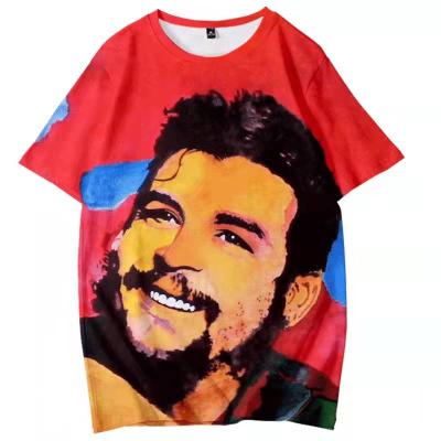 China QUICK DRY wholesale NO MOQ cheap custom sublimation full color printing men's T-shirt for sale