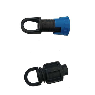 China Wholesale Price 16mm Agricultural Fine Irrigation System New Design Farmland Plastic Irrigation Fittings Drip Tape Socket for sale