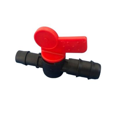 China Competitive Price Safety Plastic Irrigation Mini Valve For Drip Tape for sale