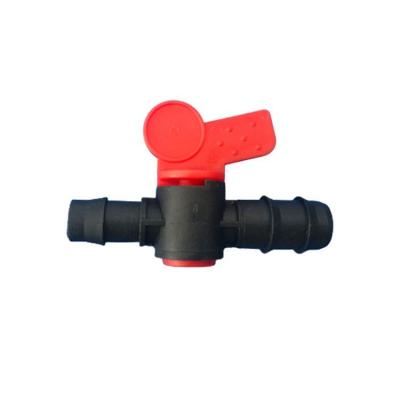 China Connect 2022 New Arrival Plastic Mini Valve For Plastic Drip Tape Control Irrigation for sale