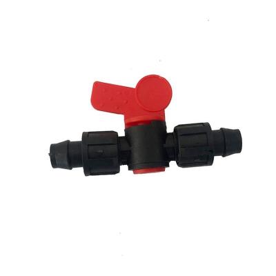 China Connect Float Plastic Hot Sale Customized Irrigation Mini Valve For Drip Tape for sale