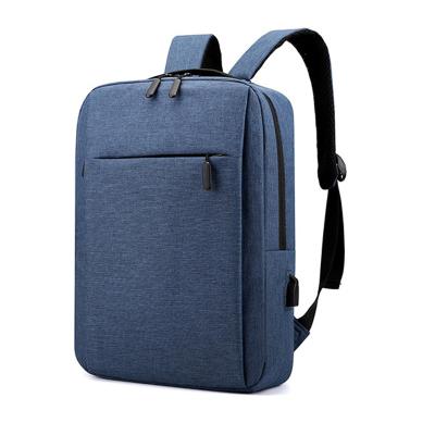 China With USB Fashion Business Travel Laptop Backpack Simple Lightweight Breathable Multifunctional Multifunctional Custom Backpack for sale