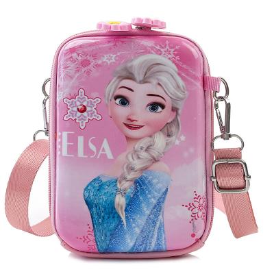 China New Product Cartoon Princess Aisha Girl Shoulder Bag Children's Messenger Bag Creative Personality Gift Bag for sale